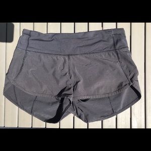 Lululemon Speed Shorts Size 2